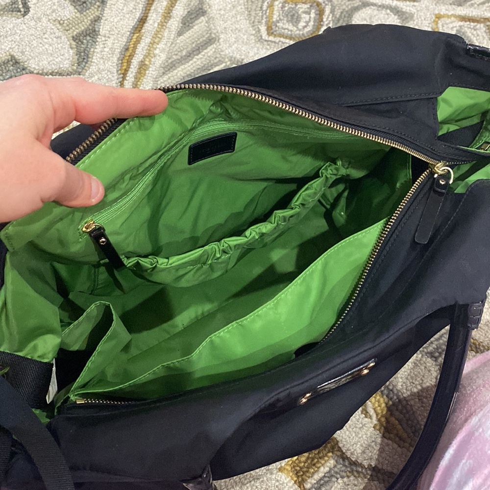 ♠️ Kate spade gorgeous black x large diaper stroller bag ♠️ - Picture 15 of 17